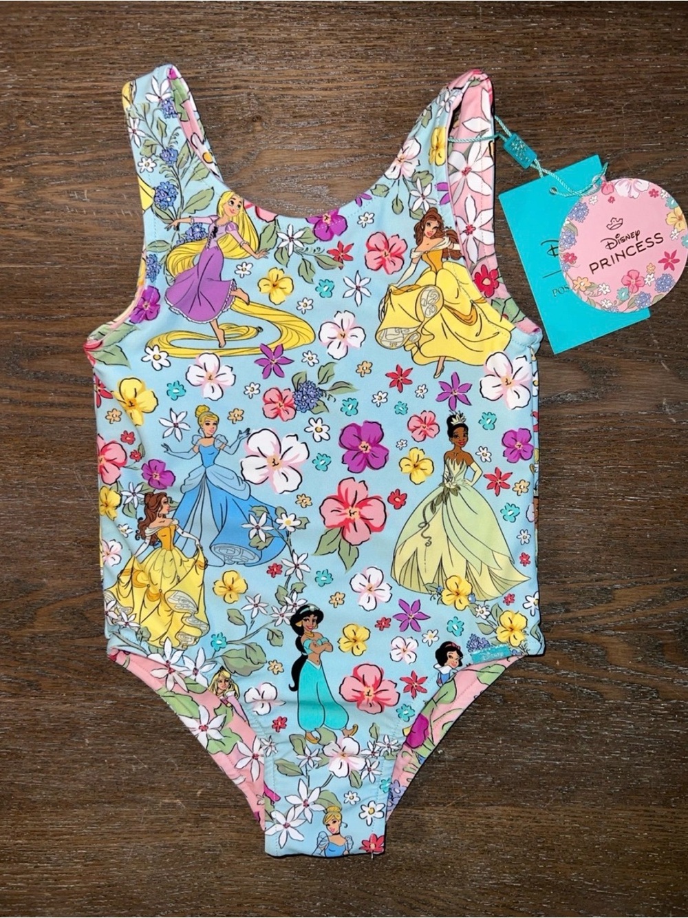 Posh Peanut Disney Princess Reversible Swim NWT